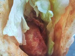 -小红车炸蛋葱油饼