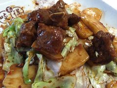 仔排炒年糕-咬不得高祖生煎·简餐(高银街店)