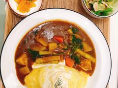 鲜奶油芦笋咖喱-池奈·咖喱蛋包饭(熙地港店)
