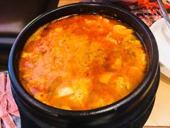 嫩豆腐汤-万兴佳烤肉·长白山老味道(宏泰广场店)