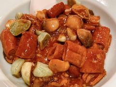 腊八蒜烧肥肠-那家小馆•北京菜•烤鸭(香山店)