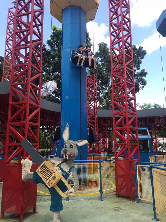 孩子力量塔-"这个在4d电影旁边,建议孩子们不要玩儿了.