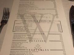 菜单-Wolfgang’s Steakhouse 沃夫冈牛排馆(上海白玉兰广场店)