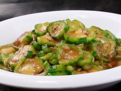 山韭菜花炒丝瓜-锦绣金山人家(友谊店)