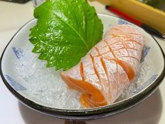 三文鱼腩刺身-羽寿司(东方宝泰店)