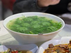 翡翠圆子汤-柏合黄记豆腐皮饭店