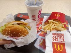 麦辣鸡腿堡鸡翅餐-麦当劳(沙河店)