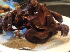 炸乳鸽-山沟沟羊小馆&烤全羊羊肉汤(麦岛店)