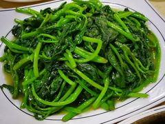 蒜蓉炒番薯叶-老字号蛇口德记烧腊饭店·海鲜加工