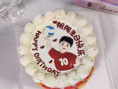 -咖咖熊蛋糕定制·蓝风车动物奶油