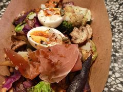 烤时令蔬菜配低温蛋-Cooking Man(中懋天地店)