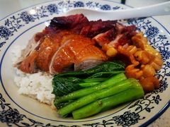 烧味双拼饭-甜蜜蜜港式茶餐厅(虹梅店)