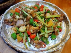 铁板牛蛙-金穗园·砂锅粥.醉鸡煲火锅(长寿路店)