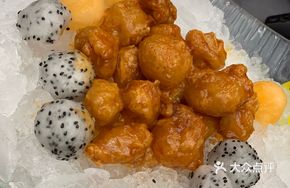 Ice-Soaked Double Fruit Crispy