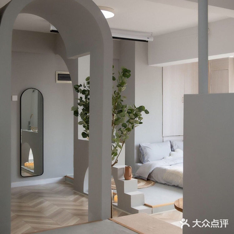 人均50住进杂志里❓长沙ins风民宿 五一广场