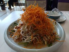 白菜拌蜇皮-老苏扬饭店