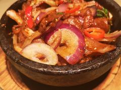 石锅爆羊肉-绿茶餐厅(广州天河城店)