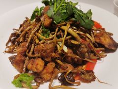 辣子鸡茶树菇-新吉士·上海菜(浦东LCM置汇旭辉店)