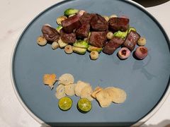 青柠海盐煎和牛粒-丽轩中餐厅(广州丽思卡尔顿酒店)