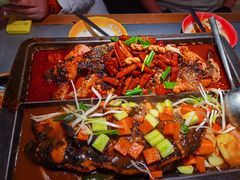 双拼烤鱼-探鱼·鲜青椒爽麻烤鱼(银泰城店)