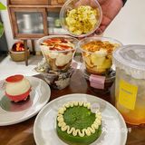 高颜值法式甜品✨这一桌精致得我都不忍下手