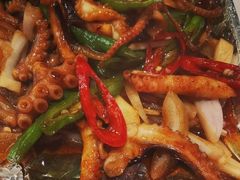 铁板鱿鱼-乾隆美食·本帮菜(黄河路店)