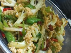 干锅有机菜花-小俩口烧烤东北菜(双井店)