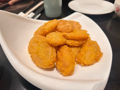 咸蛋黄焗山药-勺园中餐厅