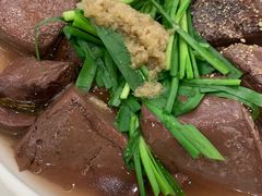 姜茸韭菜浸猪红-顺德人家食府(黄金广场店)