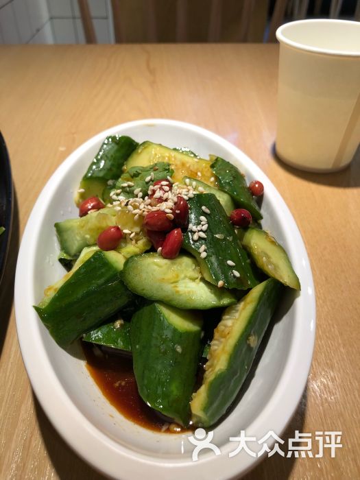 老碗会·陕西手工面食大师(黄贝店)-黄瓜图片-深圳美食-大众点评网