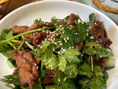 秘制香醋拌牛肉-金苑酒家·客家菜·广东老字号(万象店)