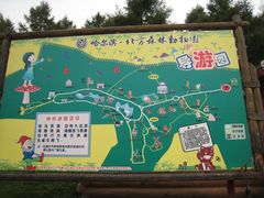 导游图-哈尔滨北方森林动物园