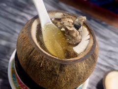 原只椰子炖竹丝鸡-益寿炖品店
