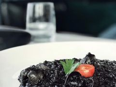 鲜墨鱼蛤蜊烩饭-IL Forno 意坊·意大利餐厅(花园店)
