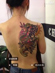 卡通-蜉蝣刺青纹身定制