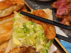 西葫芦虾皮鸡蛋褡裢火烧-福荣居褡裢火烧京味家常菜(西四店)