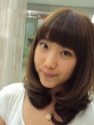 可爱版刘海+日式梨花-美秀造型