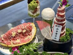 -明洞阿姨·韩式酱蟹烤肉·创意料理(三元桥店)