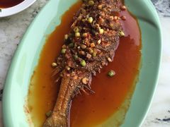 干烧黄鱼-那家小馆•北京菜•烤鸭(香山店)