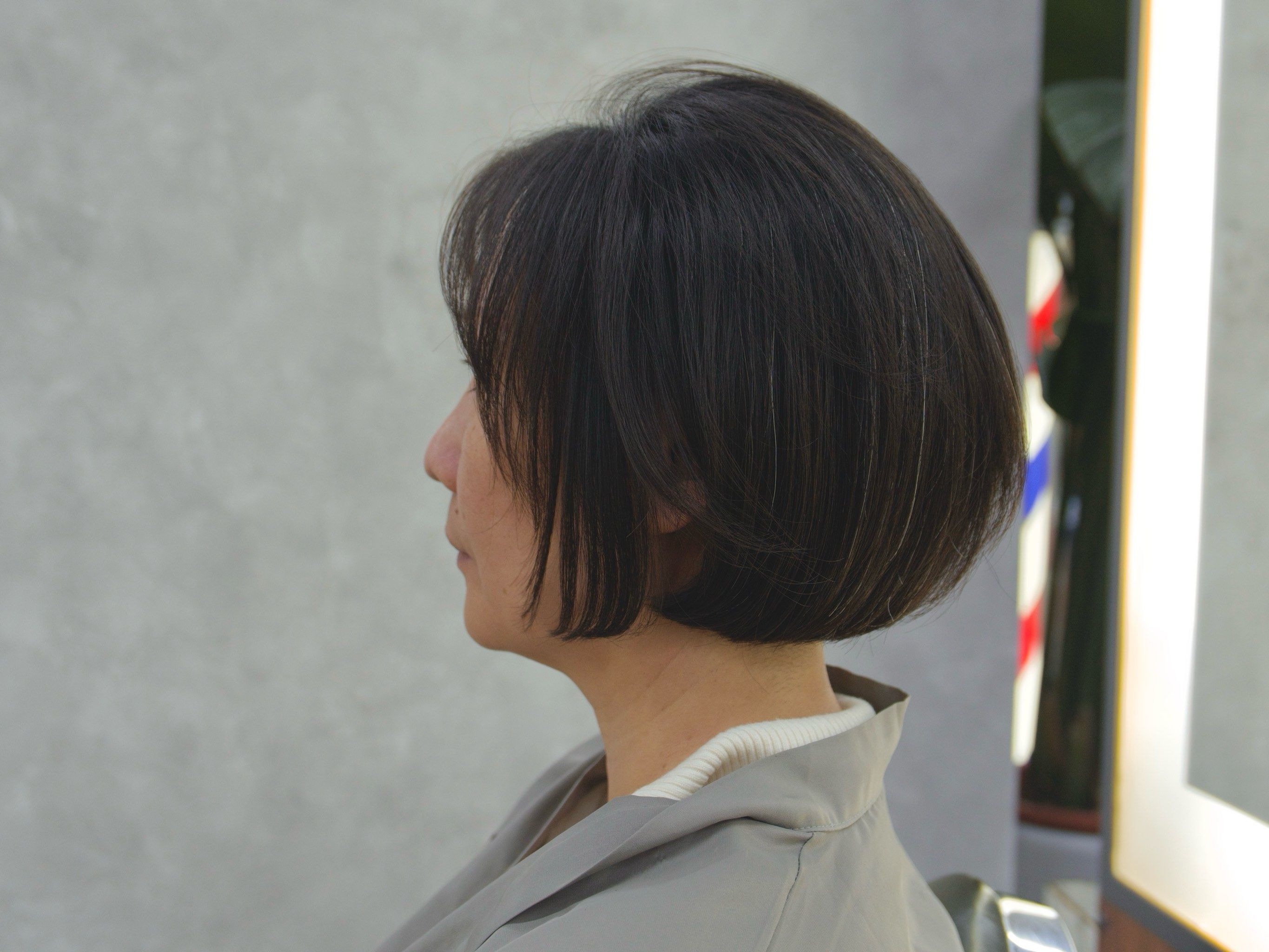 女士短发修剪 
#简单又好看的发型 
#原创精剪 
打造完美中