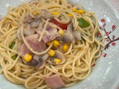 奶油培根意面-蘑菇餐厅(小火瓦巷店)