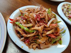 -歹歹的加个面过油肉拌面