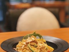 奶油三文鱼意面-SEN CASTLE城堡西餐(创意设计中心店)