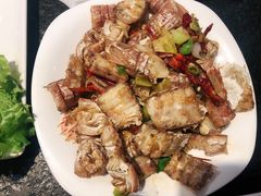 辣炒虾爬子-老万烧烤(典逸心洲店)