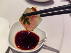 黑醋粒水晶肴肉冻-蘇锦宴·淮扬菜烤鸭·小院(三元桥霄云路店)