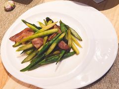 芦笋炒培根-琴寿司居酒屋(中山广场店)