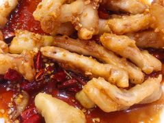 炸鱿鱼条-天伦海鲜·老味道·青岛菜(栈桥天主教堂店)