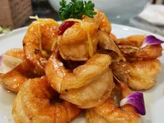 蜜汁酥皮虾-恭敬李·烤鸭(天坛北门店)