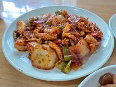 辣炒鱿鱼-贤花饭店(城阳店)
