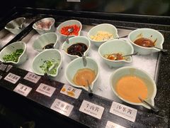 自助调料区-捞王猪肚鸡火锅(财富中心店)